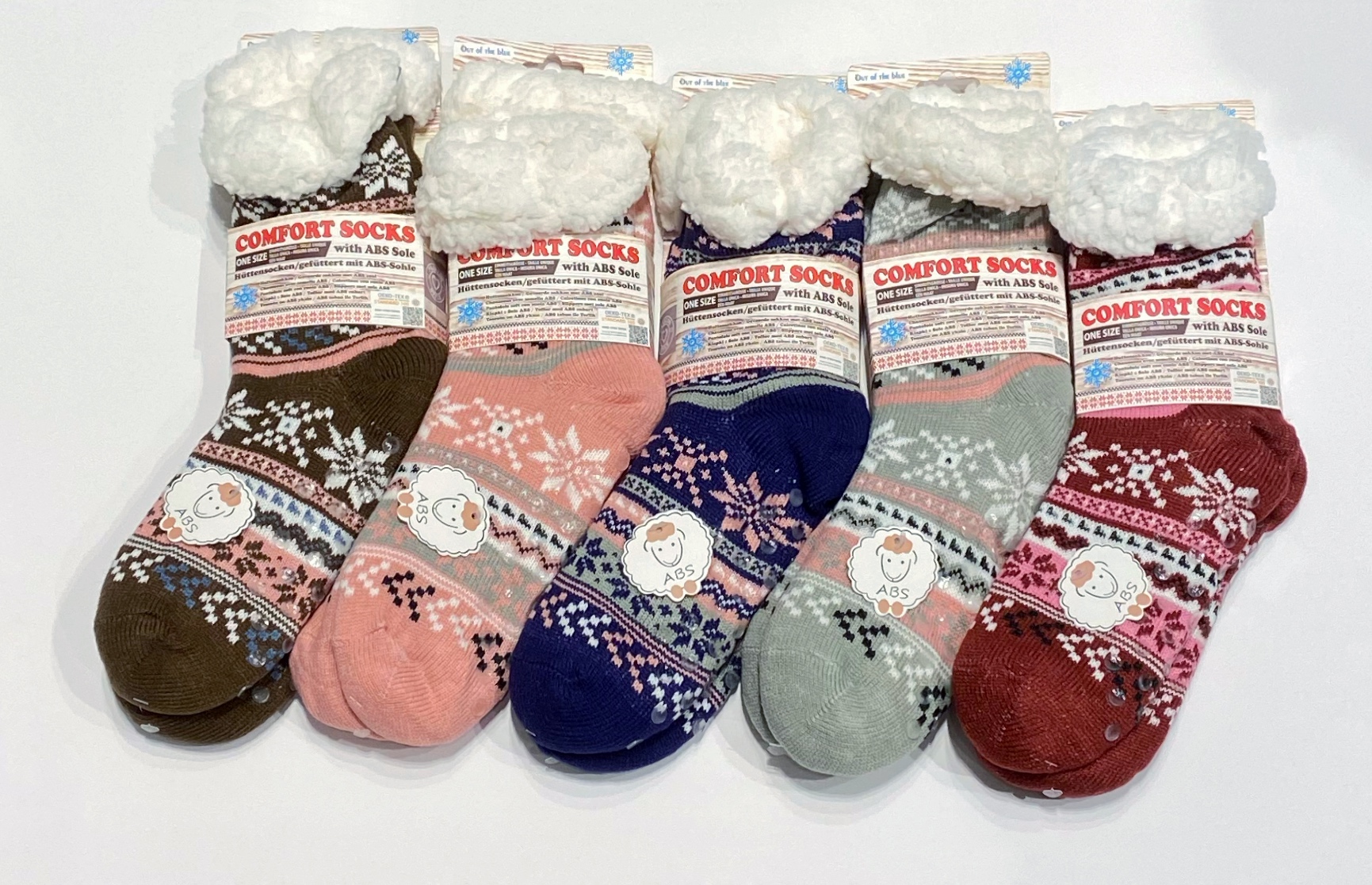 Huissokken/Comfort Socks – Ice Flower · Expo Enschede