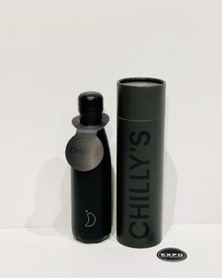 Chilly's Bottle 500ml -  Monochrome Edition - All Black