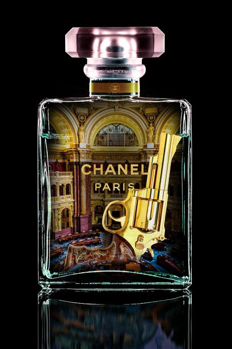 chanel bild glas